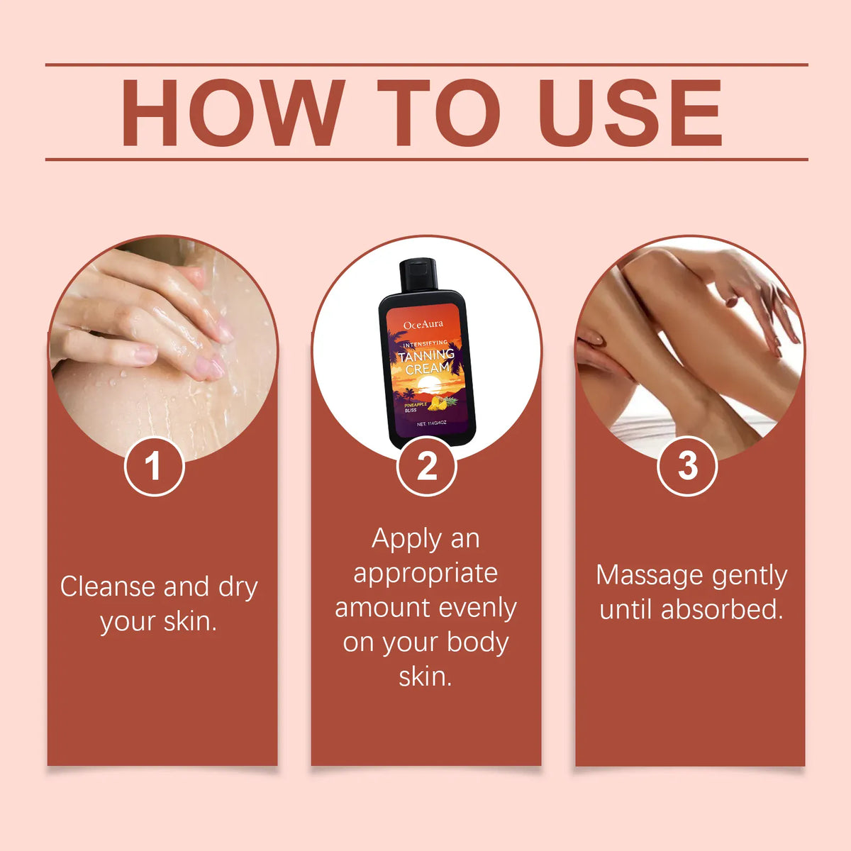 KissICON 💋 Body Tanning Cream Solarium - Accelerates Bronzing
