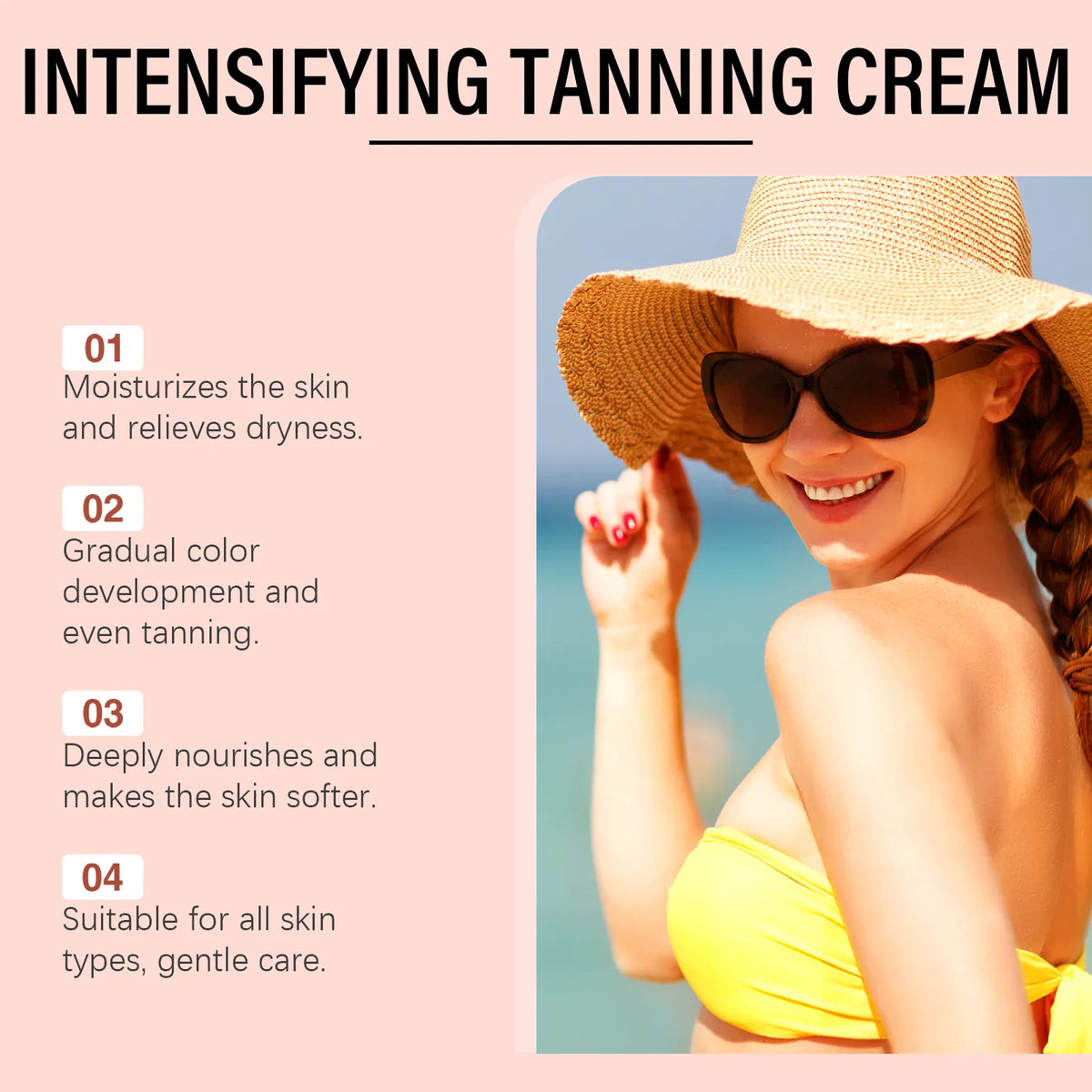 KissICON 💋 Body Tanning Cream Solarium - Accelerates Bronzing
