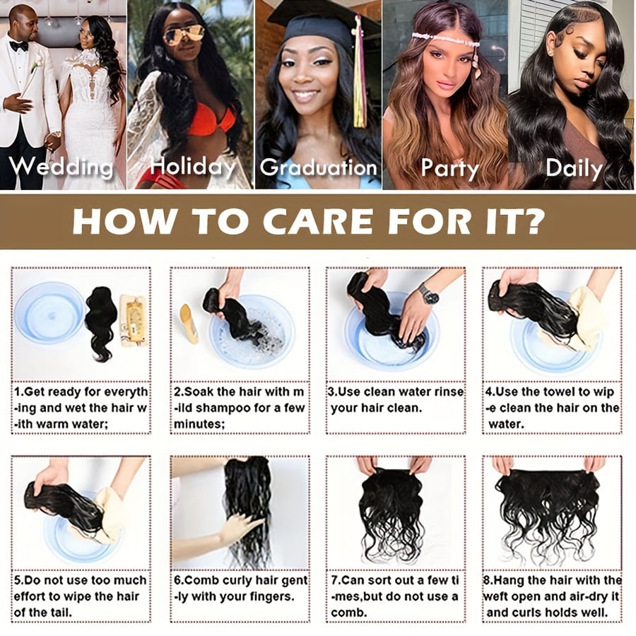 KissICON 💋 Body Wave 3 Bundles Black 20 22