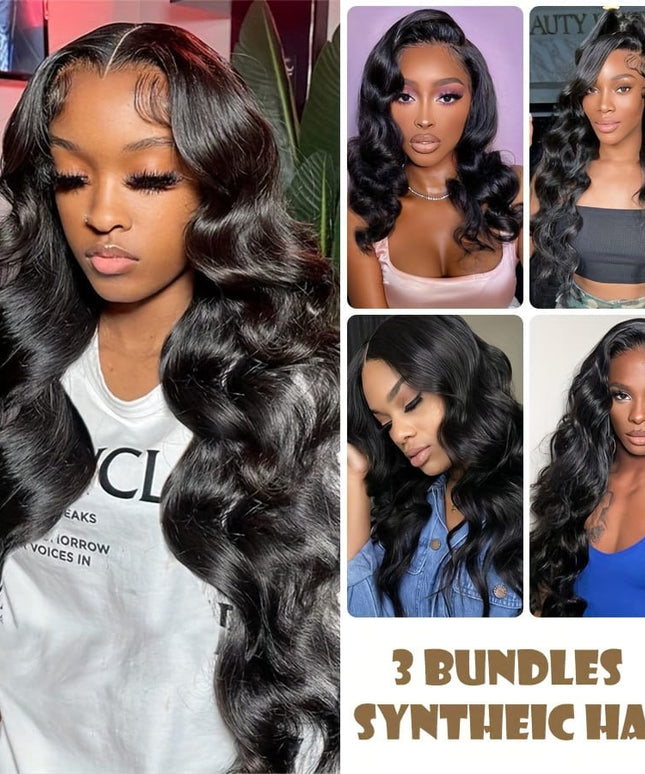 KissICON 💋 Body Wave 3 Bundles Black 20 22