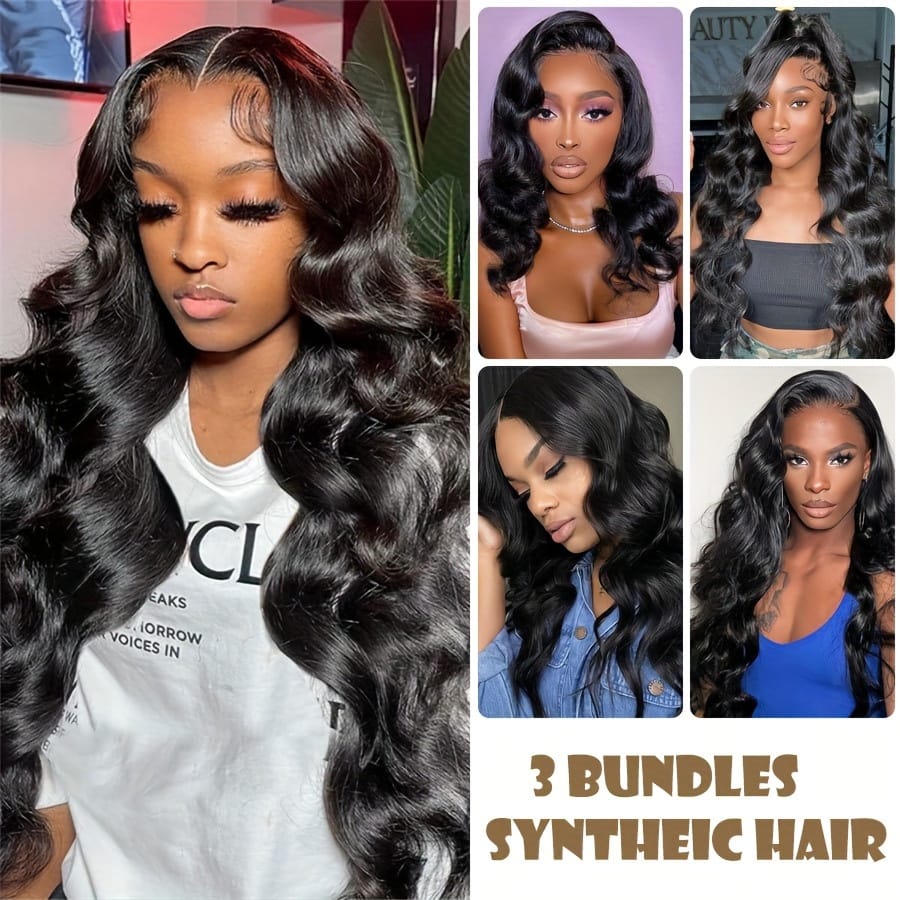 KissICON 💋 Body Wave 3 Bundles Black 20 22