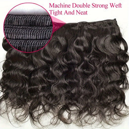 KissICON Body Wave Bundles Human Hair Brazilian Virgin