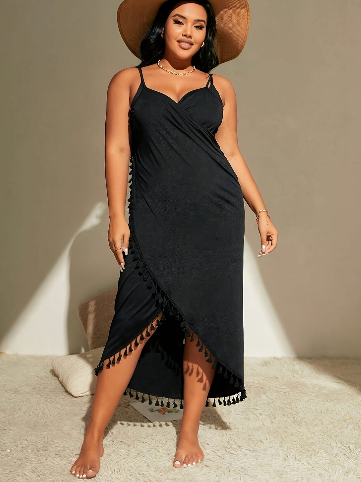 KissICON Boho Tassel Kimono Effortless
