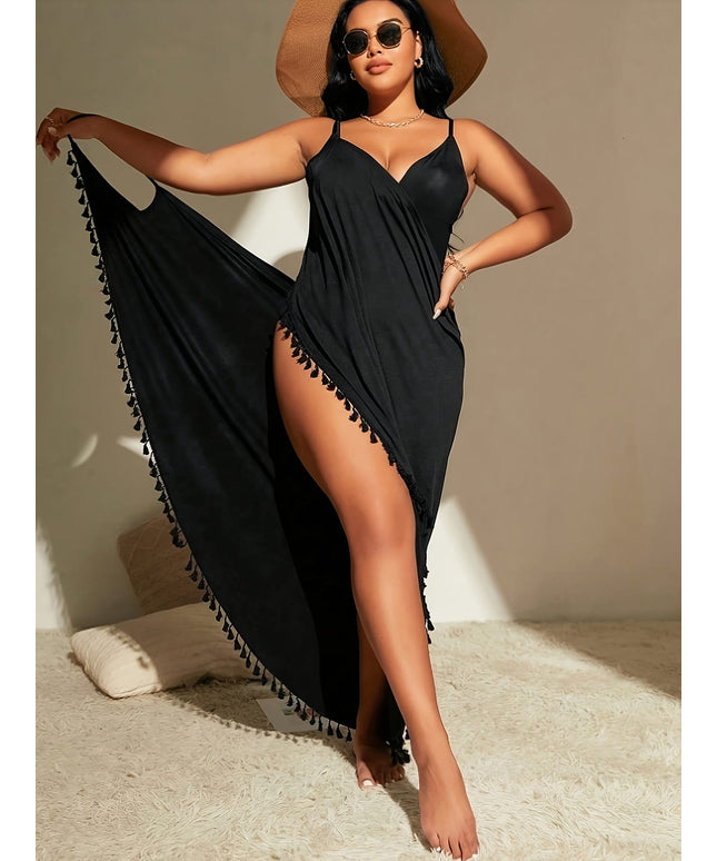 KissICON Boho Tassel Kimono Effortless