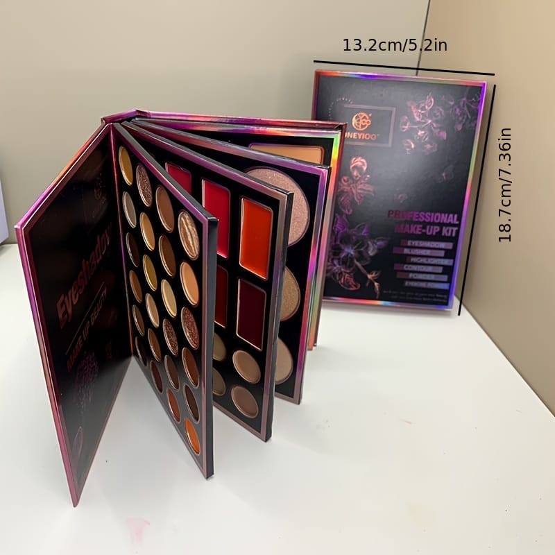 KissICON Book Makeup Palette 55color Book Makeup Palette Your Allinone