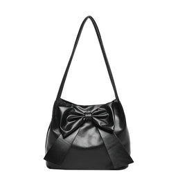 KissICON Bow Handlebags Shoulder Bags Leisure Armpit Shopping