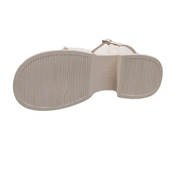 KissICON Bowtie Thick Sole Sandals for Women Pearl Chain