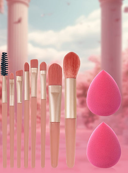KissICON BOX006A Popfeel 177color Eye Lip Blush Brush Gift Set