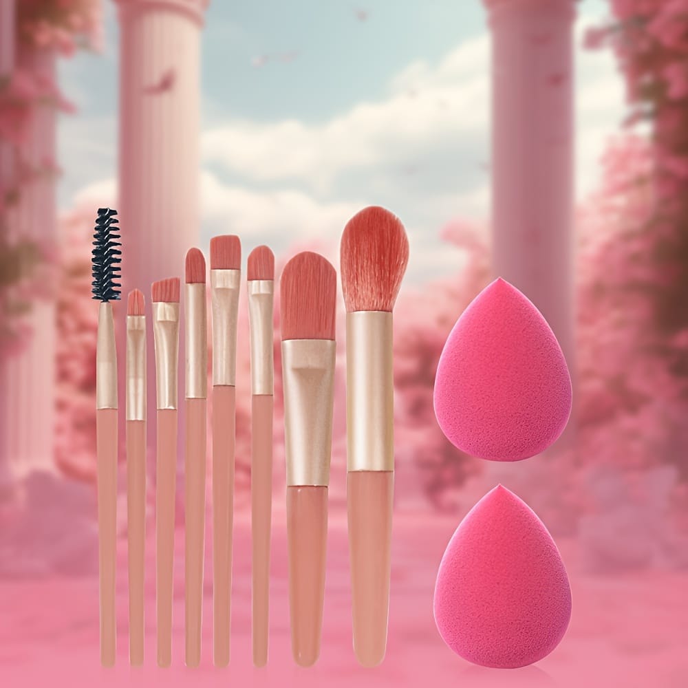 KissICON BOX006A Popfeel 177color Eye Lip Blush Brush Gift Set