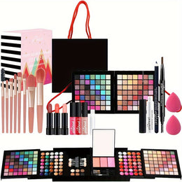 KissICON BOX006A Popfeel 177color Eye Lip Blush Brush Gift Set