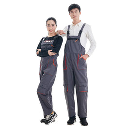 KissICON braces gray / S Durable Work Coveralls for Mechanics  Welders