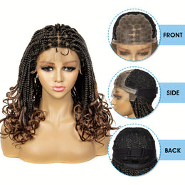 KissICON Braids Wig Synthetic Lace Heat Resistant Bra