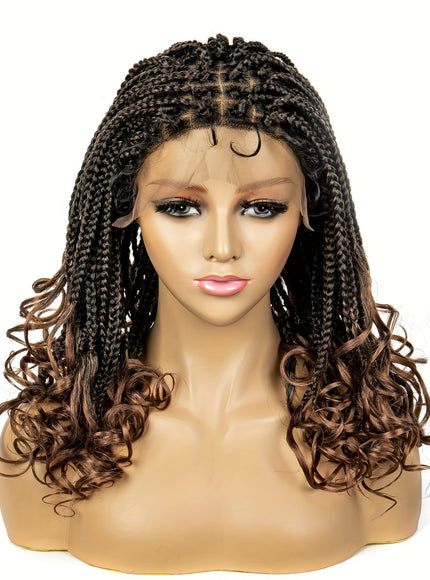 KissICON Braids Wig Synthetic Lace Heat Resistant Bra