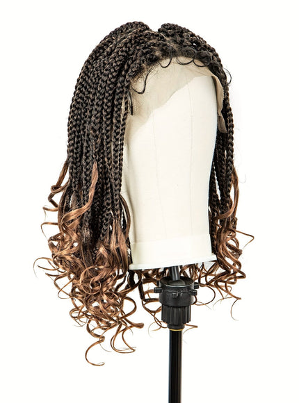 KissICON Braids Wig Synthetic Lace Heat Resistant Bra