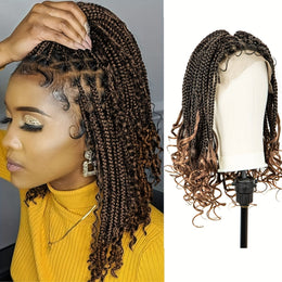 KissICON Braids Wig Synthetic Lace Heat Resistant Bra