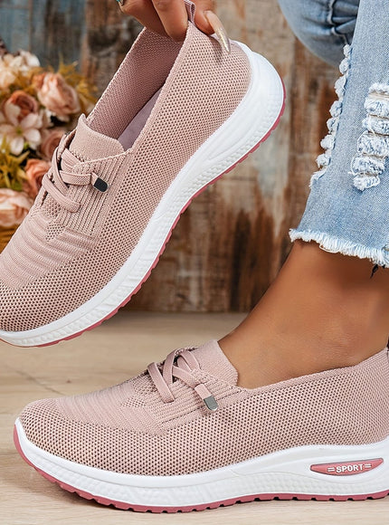 jkthpu-45 Breathable Mesh LaceUp Sneakers AllSeason Comfort