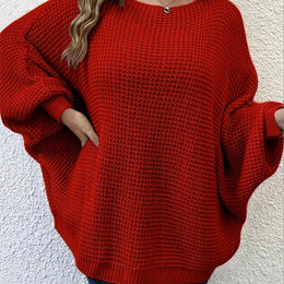KissICON Brick Red / UK 18 Plus Size - Women'S Plus Size Elegant Brown