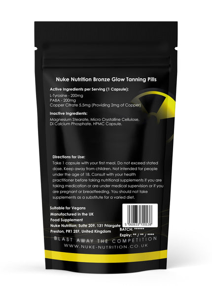 KissICON Bronze Glow Tanning Capsules Sunfree Natural
