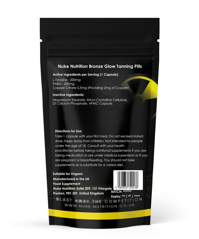 KissICON Bronze Glow Tanning Capsules Sunfree Natural