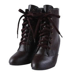 KissICON brown / 35 New Fashion Women Low Kitten Heel Ankle Boots