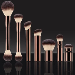 KissICON BROWN KissIcon All-In-One Makeup Brush Set - Precision Face