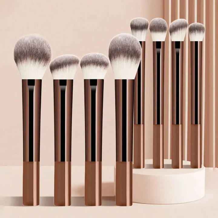 KissIcon Multifunction Makeup Brush Set - 8 Pc