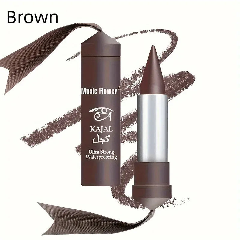 KissICON Brown KissIcon Waterproof Eyeliner Cream – All Day Wear in Black, Brown & Blue