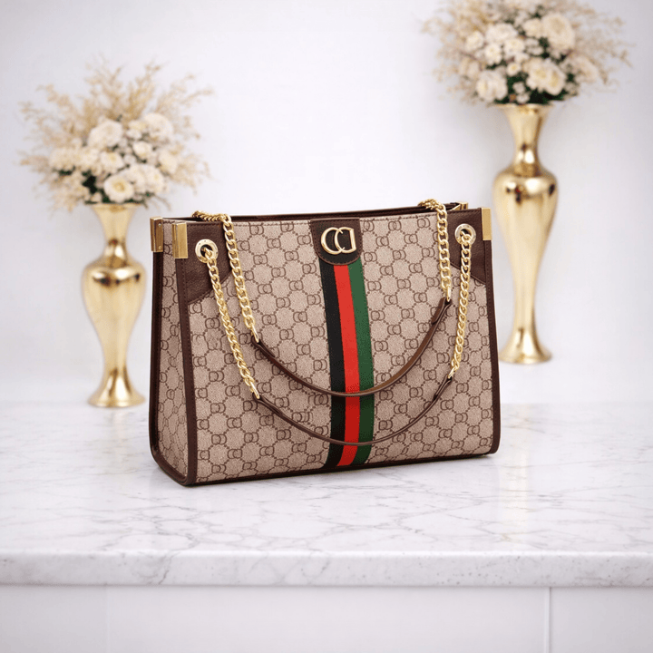Luxury Vintage Leather Tote