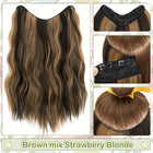 Brown mix Strawberry Blonde