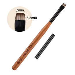 KissICON Brown-short hair KissIcon Phototherapy Nail Pen UV Gel Brush Pro