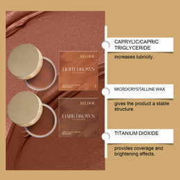 KissICON 💋 Brown Sunless Self Tanning Body Bronzer -