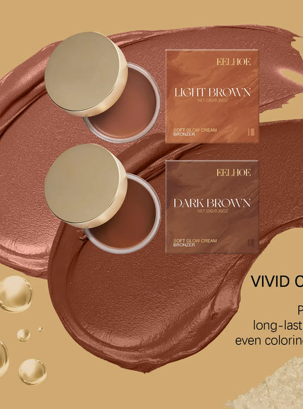 KissICON 💋 Brown Sunless Self Tanning Body Bronzer -