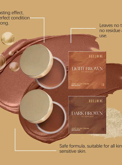 KissICON 💋 Brown Sunless Self Tanning Body Bronzer -
