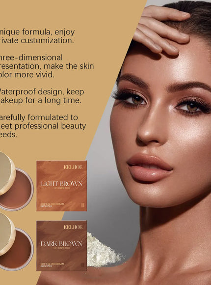 KissICON 💋 Brown Sunless Self Tanning Body Bronzer -