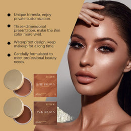 KissICON 💋 Brown Sunless Self Tanning Body Bronzer -