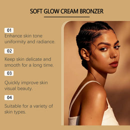 KissICON 💋 Brown Sunless Self Tanning Body Bronzer -