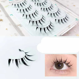 KissICON Brushed Chrome / MIX KissIcon False Eyelashes 5 Pairs Natural Look -