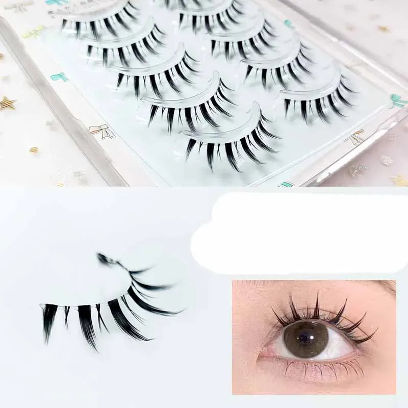 KissICON Brushed Chrome / MIX KissIcon False Eyelashes 5 Pairs Natural Look -