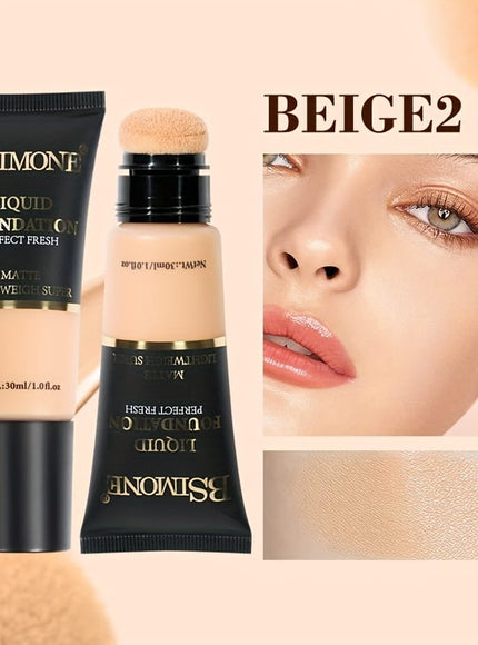 jkthpu-45 Bsimone 6 Color Foundation Set - Long Lasting