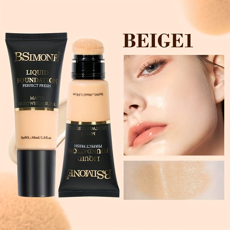 jkthpu-45 Bsimone 6 Color Foundation Set - Long Lasting