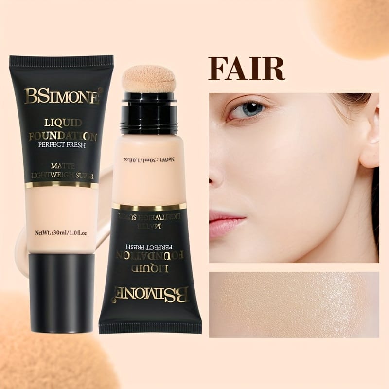 jkthpu-45 Bsimone 6 Color Foundation Set - Long Lasting