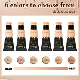jkthpu-45 Bsimone 6 Color Foundation Set - Long Lasting
