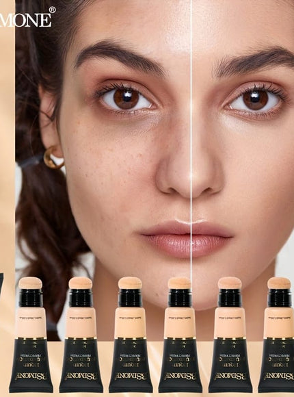 jkthpu-45 Bsimone 6 Color Foundation Set - Long Lasting