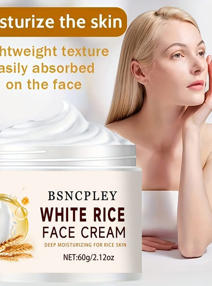 KissICON 💋 Bsncpley White Rice Hyaluronic Cream - Deep