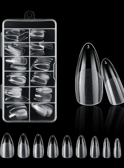 KissICON BSW01 Nail Art Press On Nails Gel Tips 120Pcs
