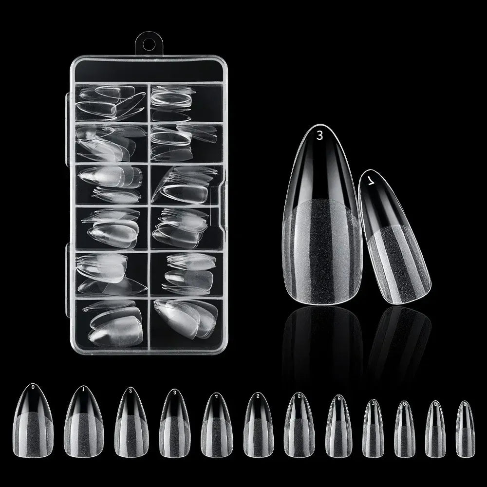 KissICON BSW01 Nail Art Press On Nails Gel Tips 120Pcs