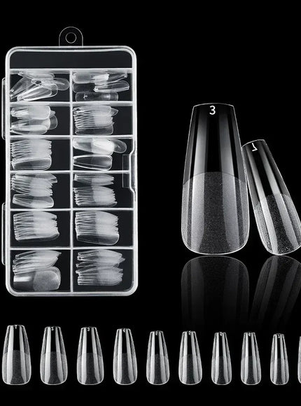 KissICON BSW02 Nail Art Press On Nails Gel Tips 120Pcs