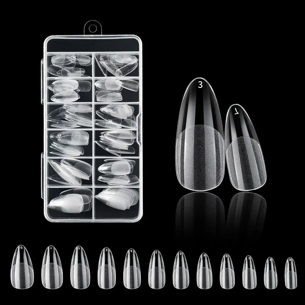 KissICON BSW03 Nail Art Press On Nails Gel Tips 120Pcs