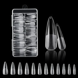 KissICON BSW07 Nail Art Press On Nails Gel Tips 120Pcs
