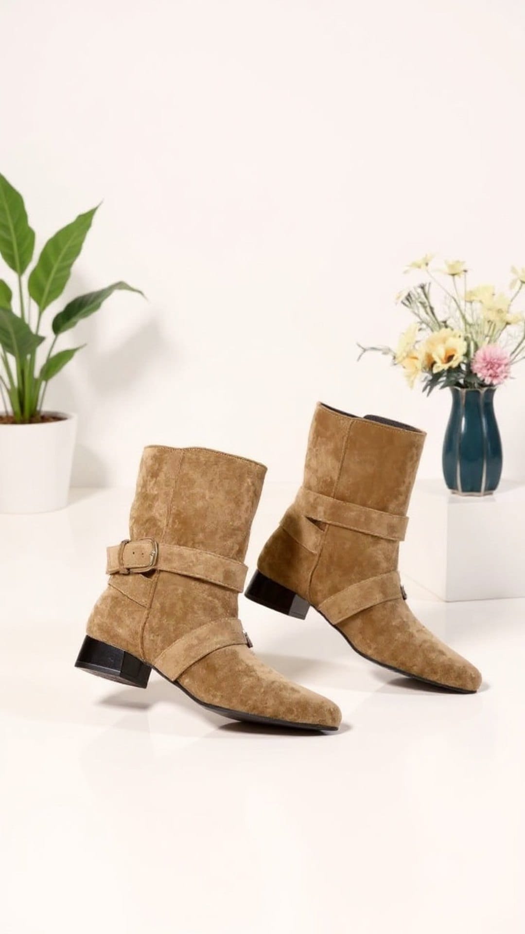 KissICON Buckle Up Boots